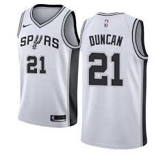 Men & Youth #21 Tim Duncan San Antonio Spurs Association Edition White Jersey
