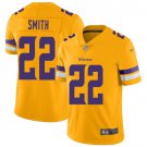 Men & Youth #22 Harrison Smith Minnesota Vikings Color Rush Limited Yellow Jersey