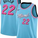 Men & Youth #22 Jimmy Butler Miami Heat City Vice Night Blue Jersey