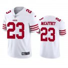 Men & Youth #23 Christian McCaffrey San Francisco Color Rush Limited White Jersey
