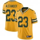 Men & Youth #23 Jaire Alexander Green Bay Packers Color Rush Limited Yellow Jersey