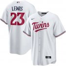 Men & Youth #23 Royce Lewis Minnesota Twins Cool Base White Jersey