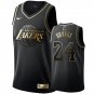 Men & Youth #24 Kobe Bryant LA Black Golden Edition Jersey