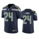 Men & Youth #24 Marshawn Lynch Seattle Seahawks Color Rush Limited Navy Jersey