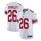 Men & Youth #26 Saquon Barkley New York Color Rush Limited White Jersey