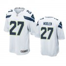 Men & Youth #27 Tariq Woolen Seattle Seahawks White Game Jersey