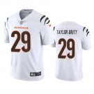 Men & Youth #29 Cam Taylor-Britt Cincinnati Bengals Color Rush Limited White Jersey