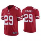 Men & Youth #29 Talanoa Hufanga Francisco 49ers Color Rush Limited Red Jersey