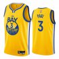 Men & Youth #3 Chris Paul Golden State Warriors Statement Edition Gold Jersey