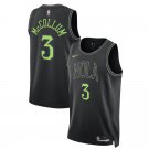 Men & Youth #3 CJ McCollum New Orleans Pelicans 2023-24 City Edition Black Jersey