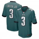 Men & Youth #3 Nolan Smith Philadelphia Eagles Midnight Green Stitched Game Jersey
