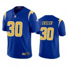 Men & Youth #30 Austin Ekeler Los Angeles Chargers Color Rush Limited Blue Jersey