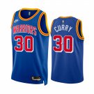 Men & Youth #30 Stephen Curry Golden State 2022 Classic Edition Blue Jersey