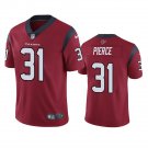 Men & Youth #31 Dameon Pierce Houston Texans Color Rush Vapor Limited Red Jersey