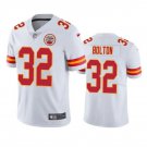 Men & Youth #32 Nick Bolton Chiefs Color Rush Limited White Jersey