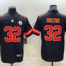Men & Youth #32 Nick Bolton Chiefs Vapor Limited Black Jersey