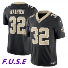 Men & Youth #32 Tyrann Mathieu New Orleans Saints Color Rush Limited Black Jersey