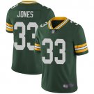 Men & Youth #33 Aaron Jones Green Bay Packers Color Rush Limited Green Jersey