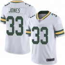 Men & Youth #33 Aaron Jones Green Bay Packers Color Rush Limited White Jersey