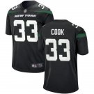 Men & Youth #33 Dalvin Cook New York Jets Game Black Jersey