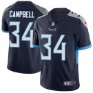 Men & Youth #34 Earl Campbell Tennessee Titans Color Rush Limited Navy Blue Jersey