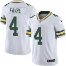 Men & Youth #4 Brett Favre Green Bay Packers Color Rush Limited White Jersey