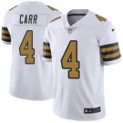 Men & Youth #4 Derek Carr New Orleans Saints Color Rush Limited White Jersey