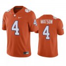 Men & Youth #4 Deshaun Watson Clemson Tigers Orange College Football Jersey