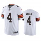 Men & Youth #4 Deshaun Watson Cleveland Browns Color Rush Limited White Jersey