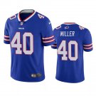 Men & Youth #40 Von Miller Buffalo Bills Color Rush Limited Blue Jersey
