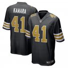 Men & Youth #41 Alvin Kamara New Orleans Saints Alternate Black Jersey