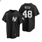 Men & Youth #44 Anthony Rizzo New York Yankees Black Fashion Cool Base Jersey