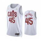 Men & Youth #45 Donovan Mitchell Cleveland Cavaliers 2022-23 Association Edition White Jersey