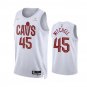 Men & Youth #45 Donovan Mitchell Cleveland Cavaliers 2022-23 Association Edition White Jersey