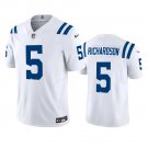 Men & Youth #5 Anthony Richardson Indianapolis Colts Color Rush Vapor Limited White Jersey