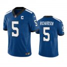 Men & Youth #5 Anthony Richardson Indianapolis Colts Royal Indiana Nights Limited Jersey