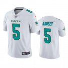 Men & Youth #5 Jalen Ramsey Miami Dolphins Color Rush Limited White Jersey