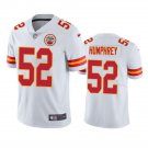 Men & Youth #52 Creed Humphrey Kansas City Chiefs Color Rush Vapor Limited Bone Jersey