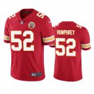 Men & Youth #52 Creed Humphrey Kansas City Chiefs Color Rush Vapor Limited Red Jersey