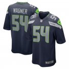 Men & Youth #54 Bobby Wagner Seattle Seahawks Navy Game Jersey