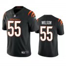 Men & Youth #55 Logan Wilson Cincinnati Bengals Color Rush Limited Black Jersey