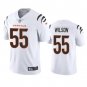 Men & Youth #55 Logan Wilson Cincinnati Bengals Color Rush Limited White Jersey