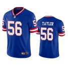 Men & Youth #56 Lawrence Taylor New York Giants Color Rush Classic Limited Blue Jersey