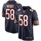 Men & Youth #58 Darnell Wright Chicago Bears Navy Blue Game Jersey
