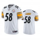 Men & Youth #58 Jack Lambert Pittsburgh Steelers Color Rush Vapor Limited White Jersey