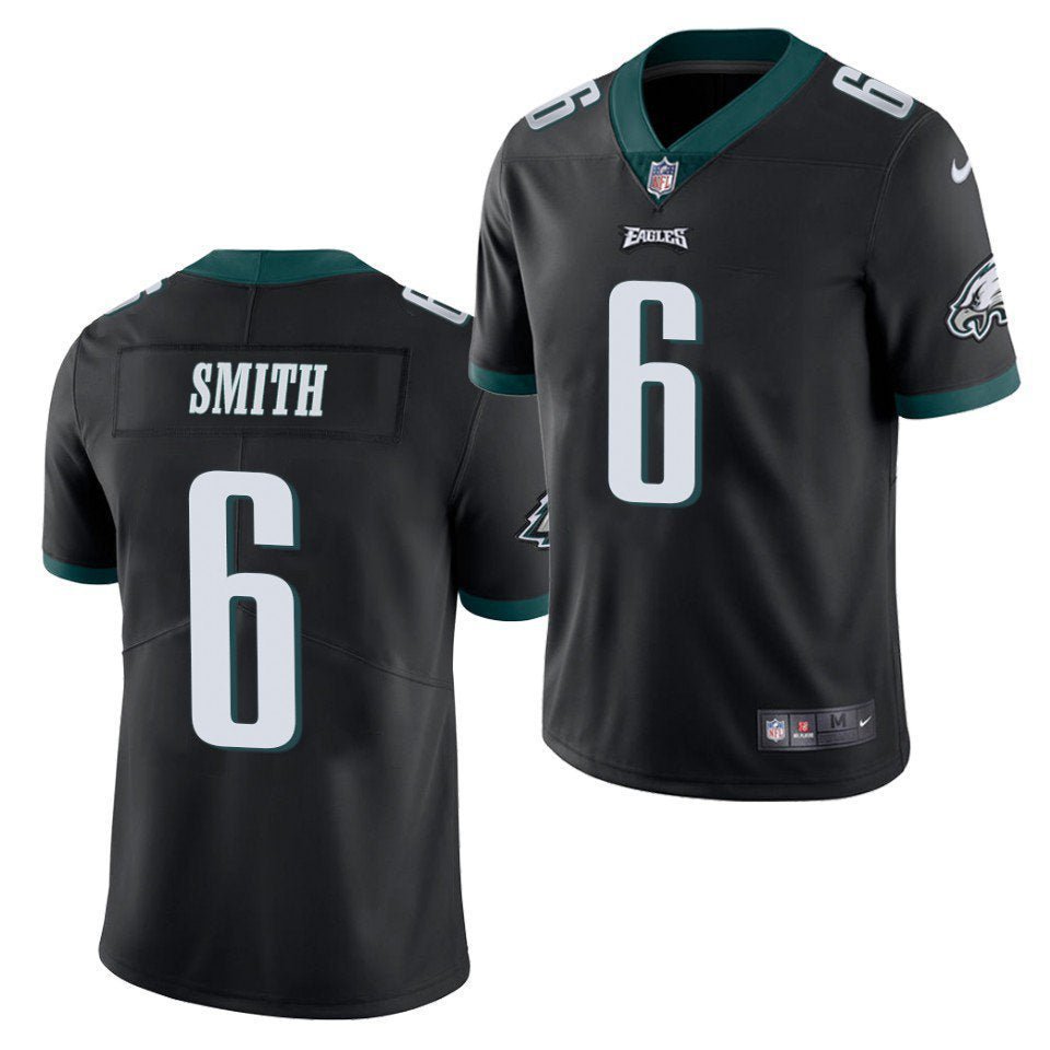 Men & Youth #6 DeVonta Smith Philadelphia Color Rush Limited Black Jersey