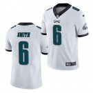 Men & Youth #6 DeVonta Smith Philadelphia Color Rush Limited White Jersey