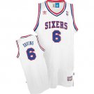 Men & Youth #6 Julius Erving Philadelphia 76ers Throwback Edition White Jersey