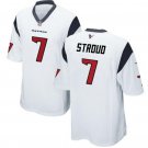 Men & Youth #7 CJ Stroud Houston Texans White Stitched Jersey