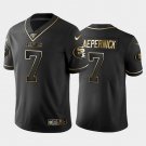 Men & Youth #7 Colin Kaepernick San Francisco 49ers Black Golden Edition Jersey